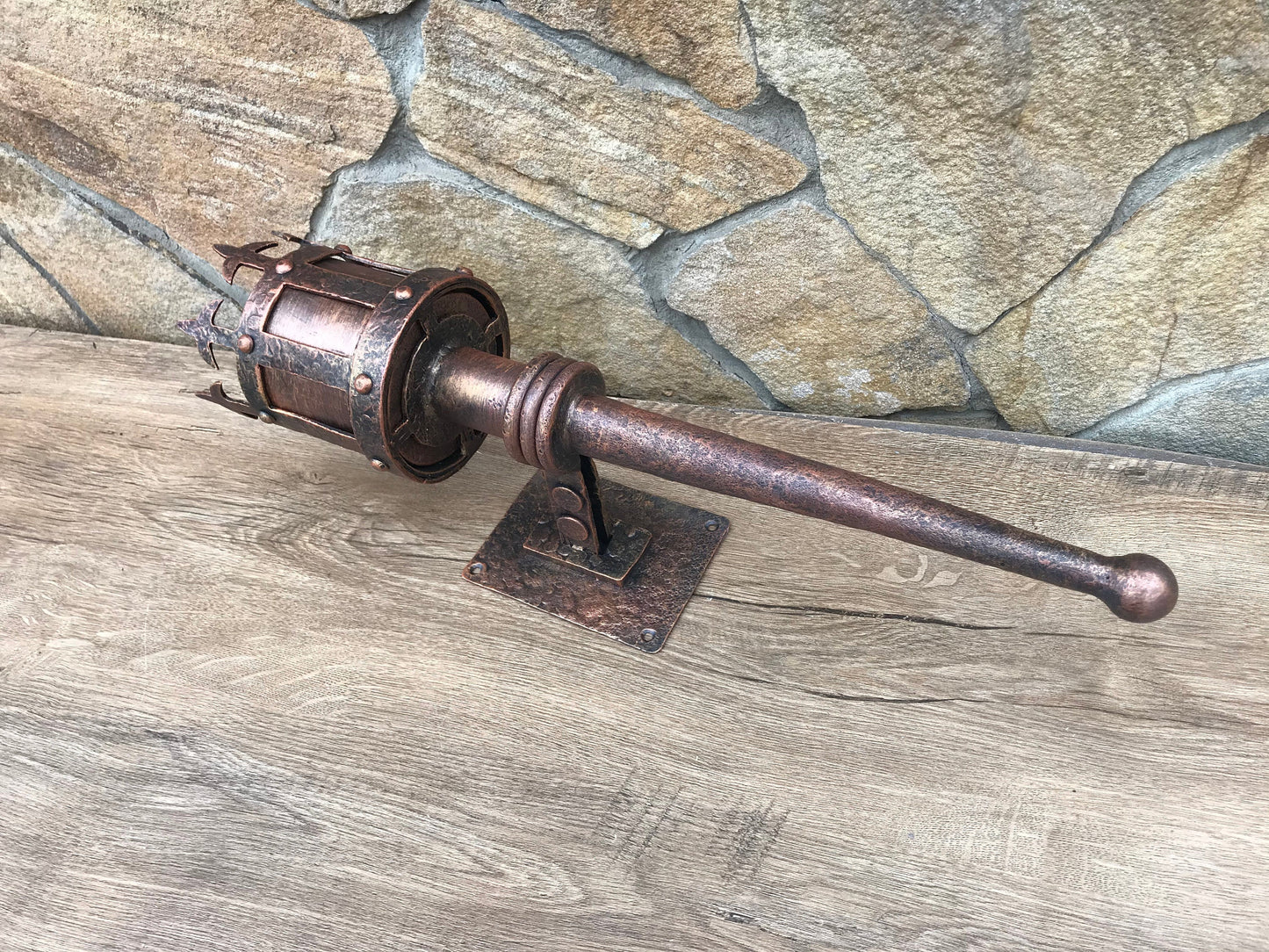 Torch candle holder,torch,sconce candle holder,wall sconce,vintage candlestick,medieval candelabra,castle candlestick,medieval candle holder