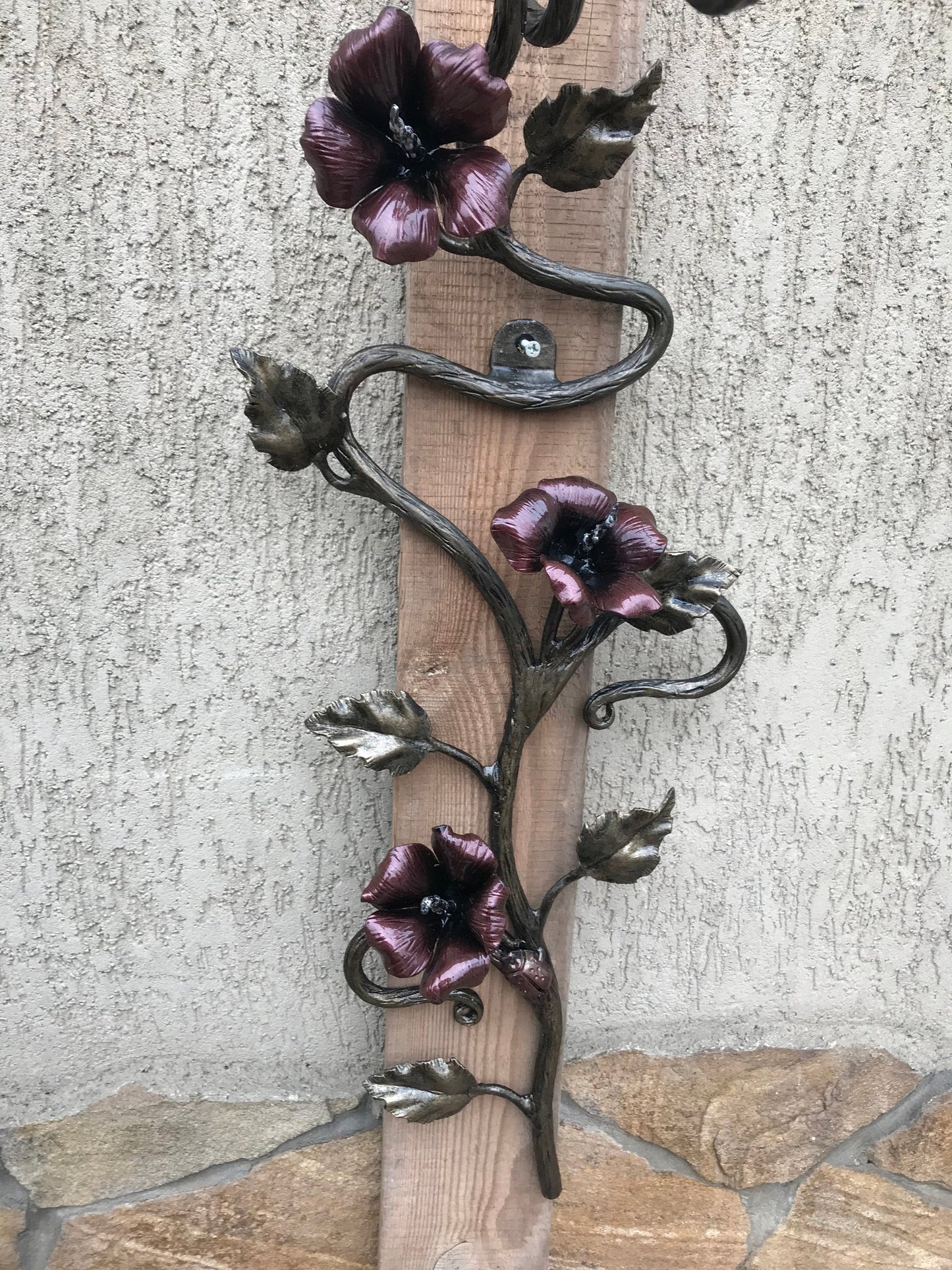 Planter hook, plant hook, plant hanger, flower decor, bird decor, plant holder, plant, 6th anniversary gift, flowerpot hanger, iron gifts