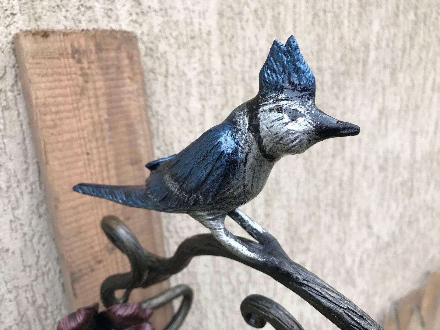 Planter hook, plant hook, plant hanger, flower decor, bird decor, plant holder, plant, 6th anniversary gift, flowerpot hanger, iron gifts