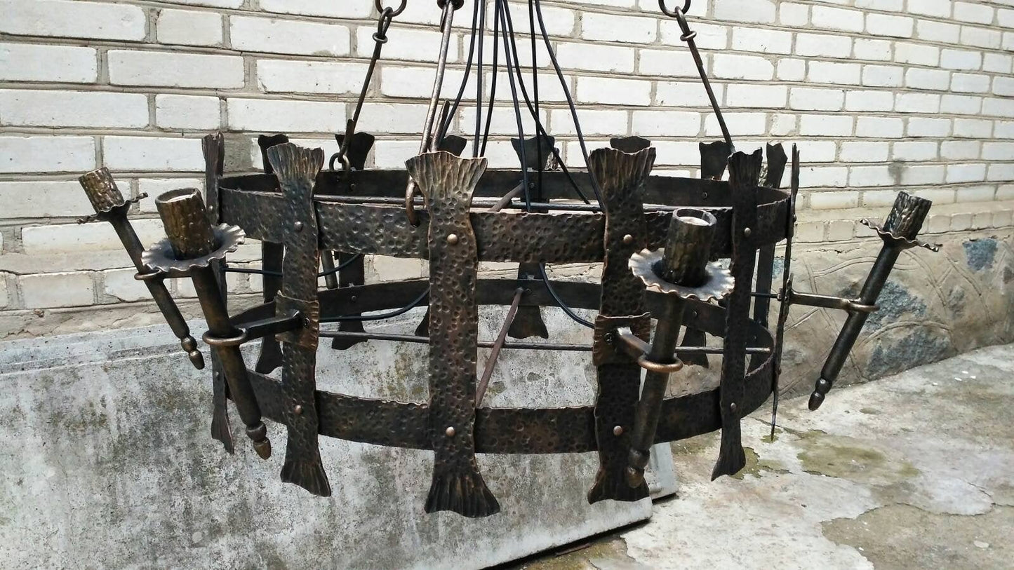 Medieval chandelier, ceiling sconce, chandelier, wall sconce, castle lantern, castle chandelier, sconce, ceiling lamp, ceiling chandelier