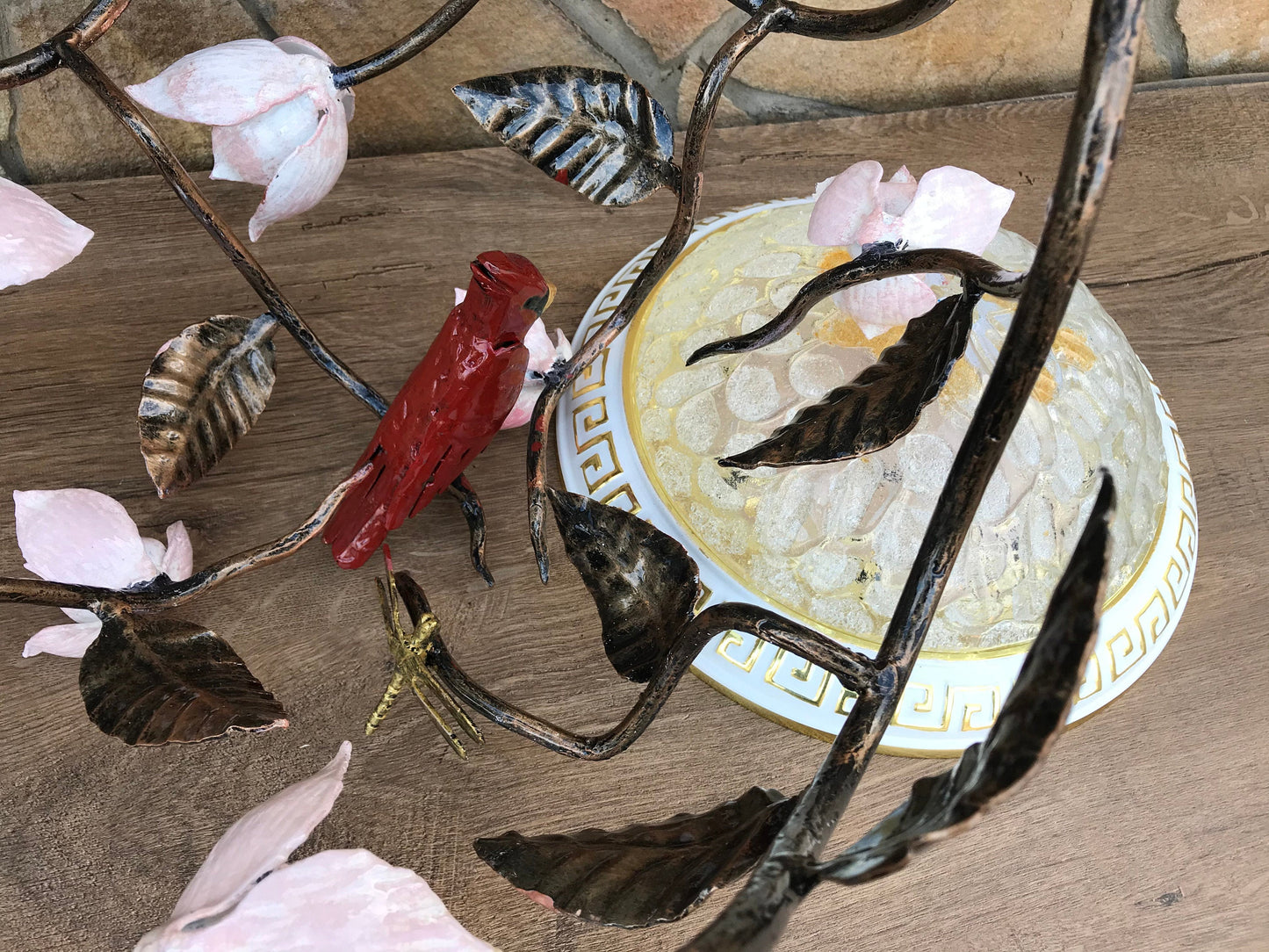 Ceiling lamp decor, ceiling decor, ceiling lamp shade, ceiling light shade, ceiling sculpture, wedding decor, ceiling ornament,ceiling light