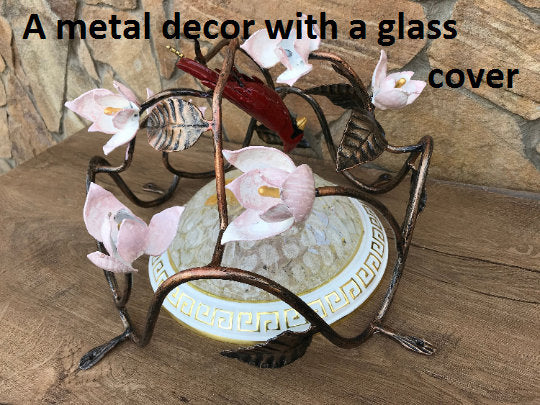 Ceiling lamp, ceiling sconce, light fixture, ceiling decor, ceiling lamp, wedding decor, newlywed gift, ceiling ornament, wedding gift