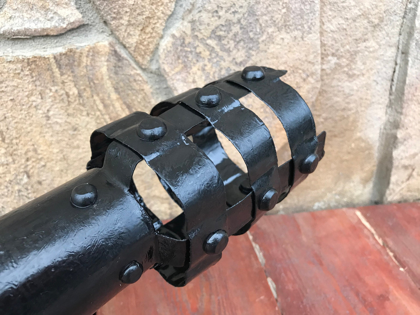 Wall sconce, torch, sconce, viking gift, medieval, castle, reenactment, army gift, wedding gift, engagement gift, gift for dad, gift for mom