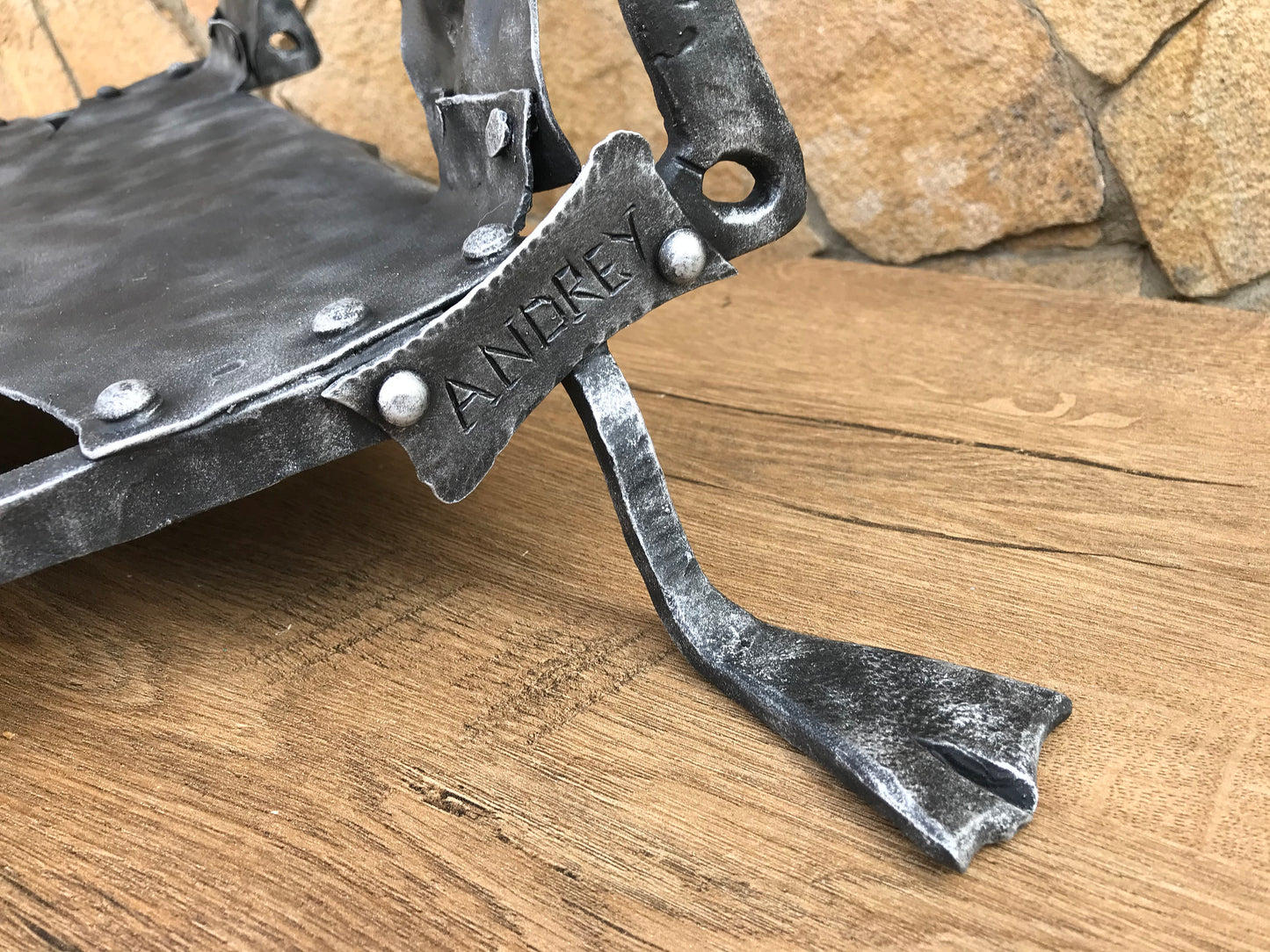 Fireplace decor, log rack, medieval tools, log holder, ancient decor, medieval decor, medieval gift, firewood rack, log storage, fireplace