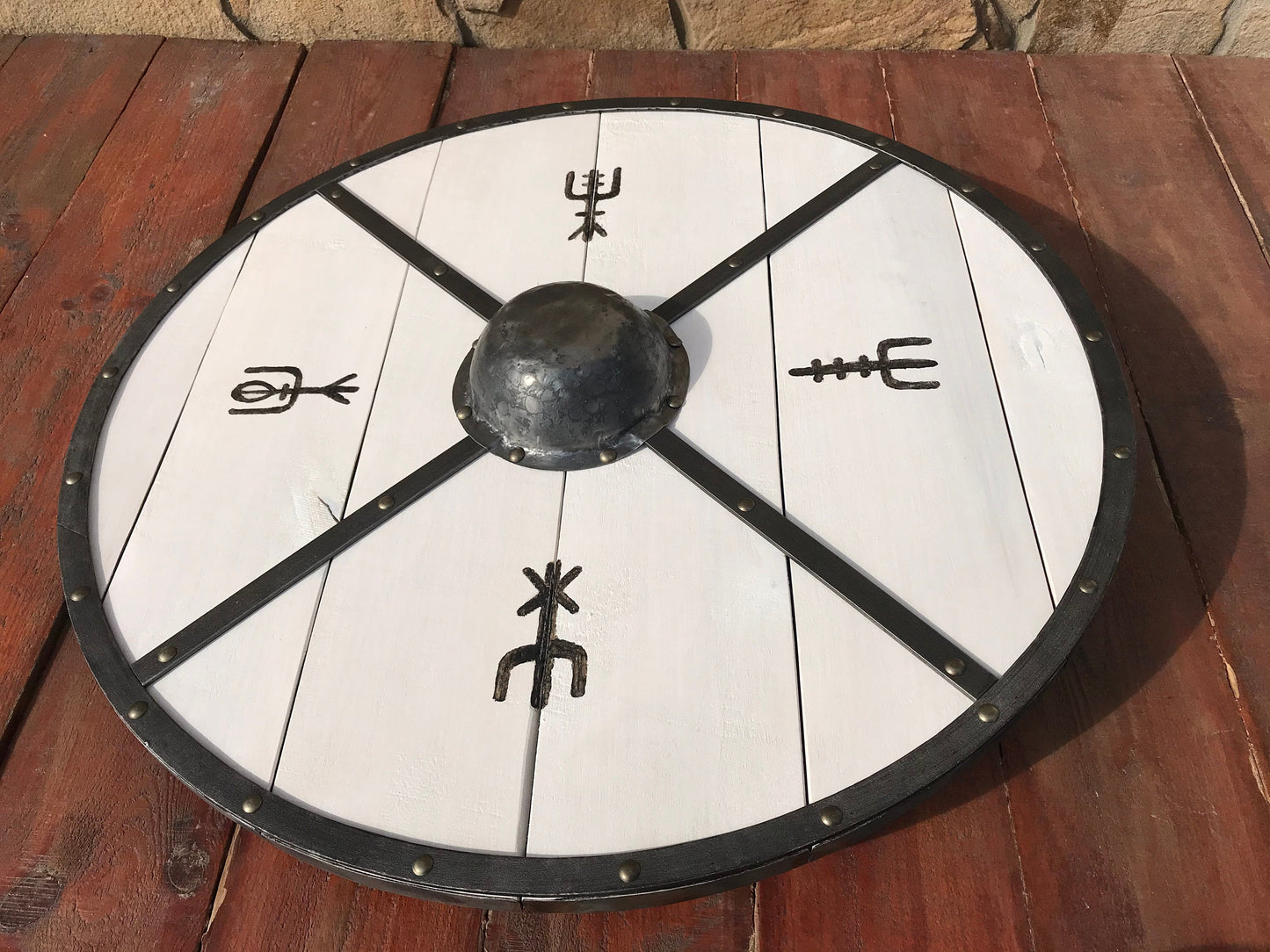 Runic shield, shield, viking shield, cosplay shield, mens gift, viking gift, medieval shield, medieval viking, spartan,spartan shield,viking