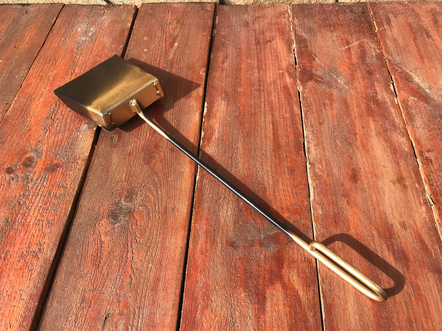 Fire shovel, fireplace shovel, ash shovel, wrought iron shovel, fireplace tool, fire poker, hand forged shovel, fire accessories, iron gifts
