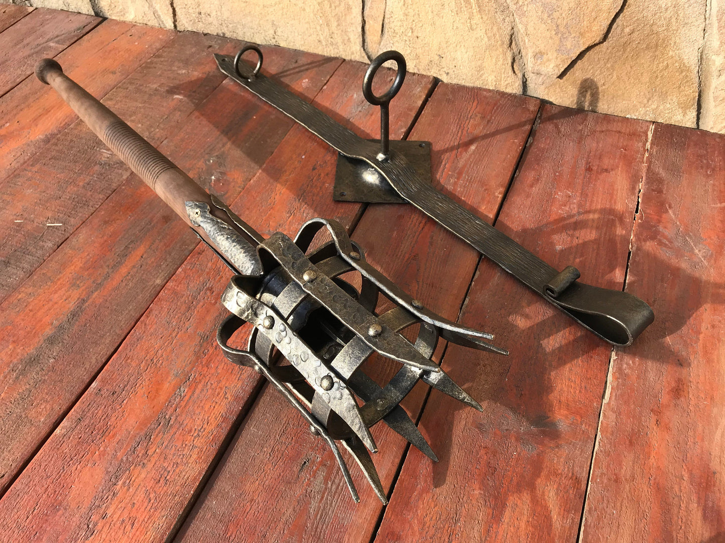 Torch, medieval torch, fire torch, torch candle holder, wall torch, wedding decor, wall sconce, viking torch, torch sconce, juggling, party