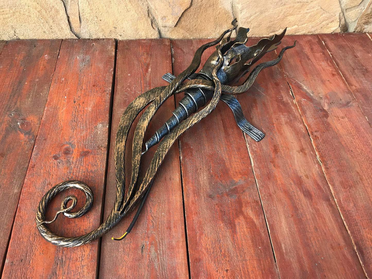 Wall sconce, Olympic torch, hanging sconces, sconces, viking, midcentury lamp, viking lamp, viking lantern, medieval lantern, torch lantern