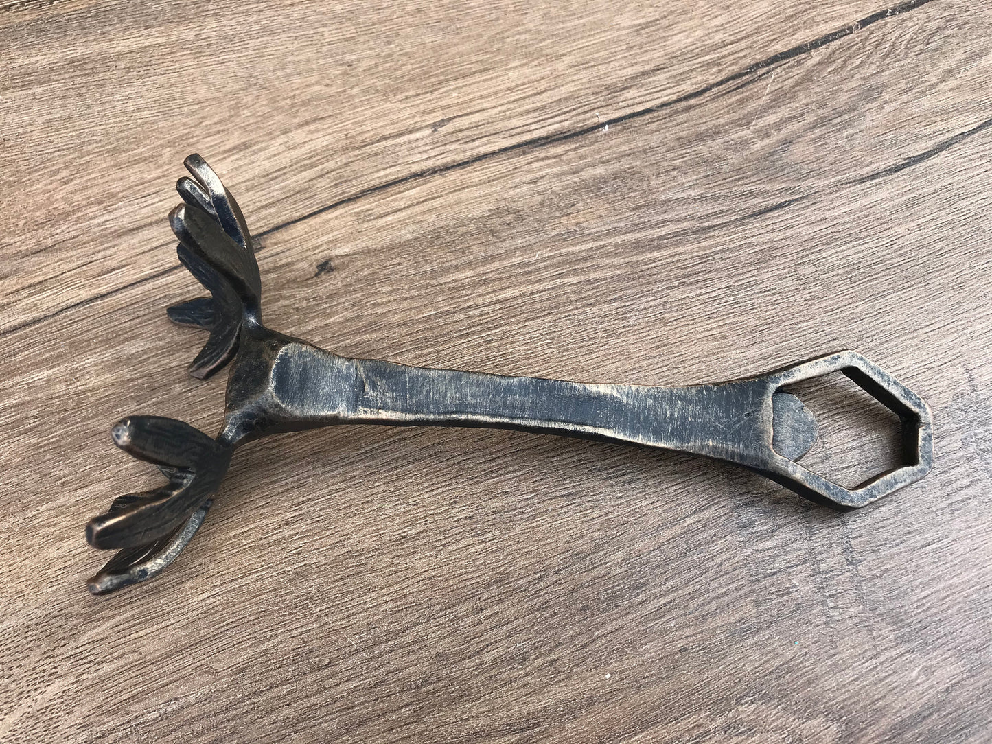 Bottle opener, beer decor, corkscrew, cork screw, moose, antlers,moose gift,iron gift,beer lover gift,beer accessory,BBQ gift,Christmas gift