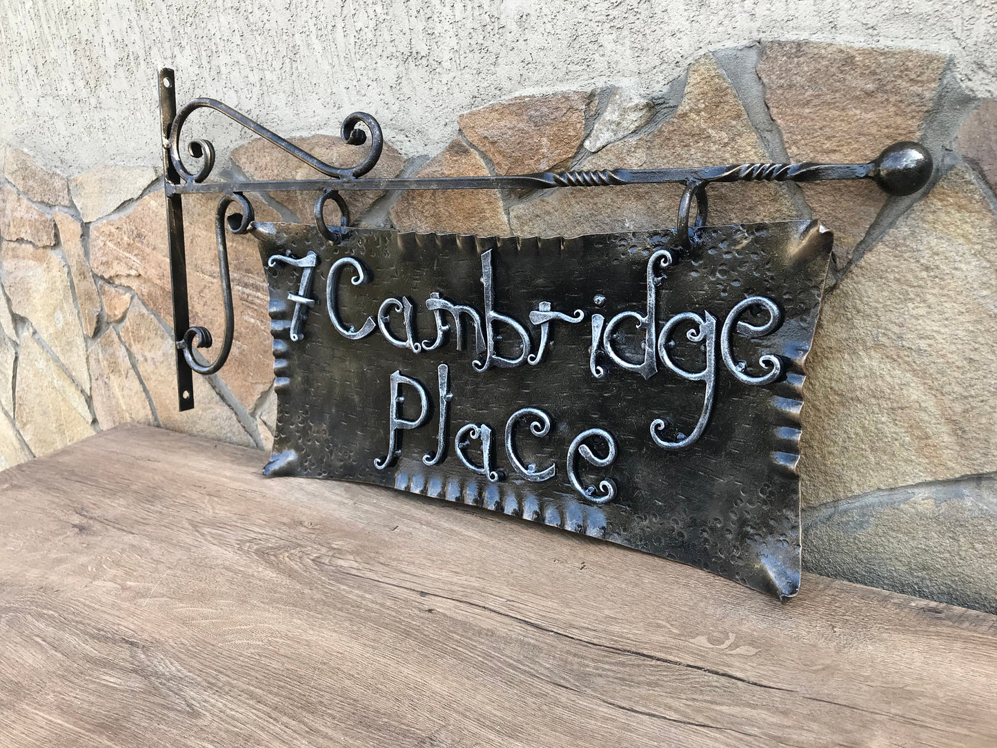 Plaque, metal plaque, sign, metal sign, custom sign, custom plaque, plaques and signs, house number plaque, house plaque, house number sign