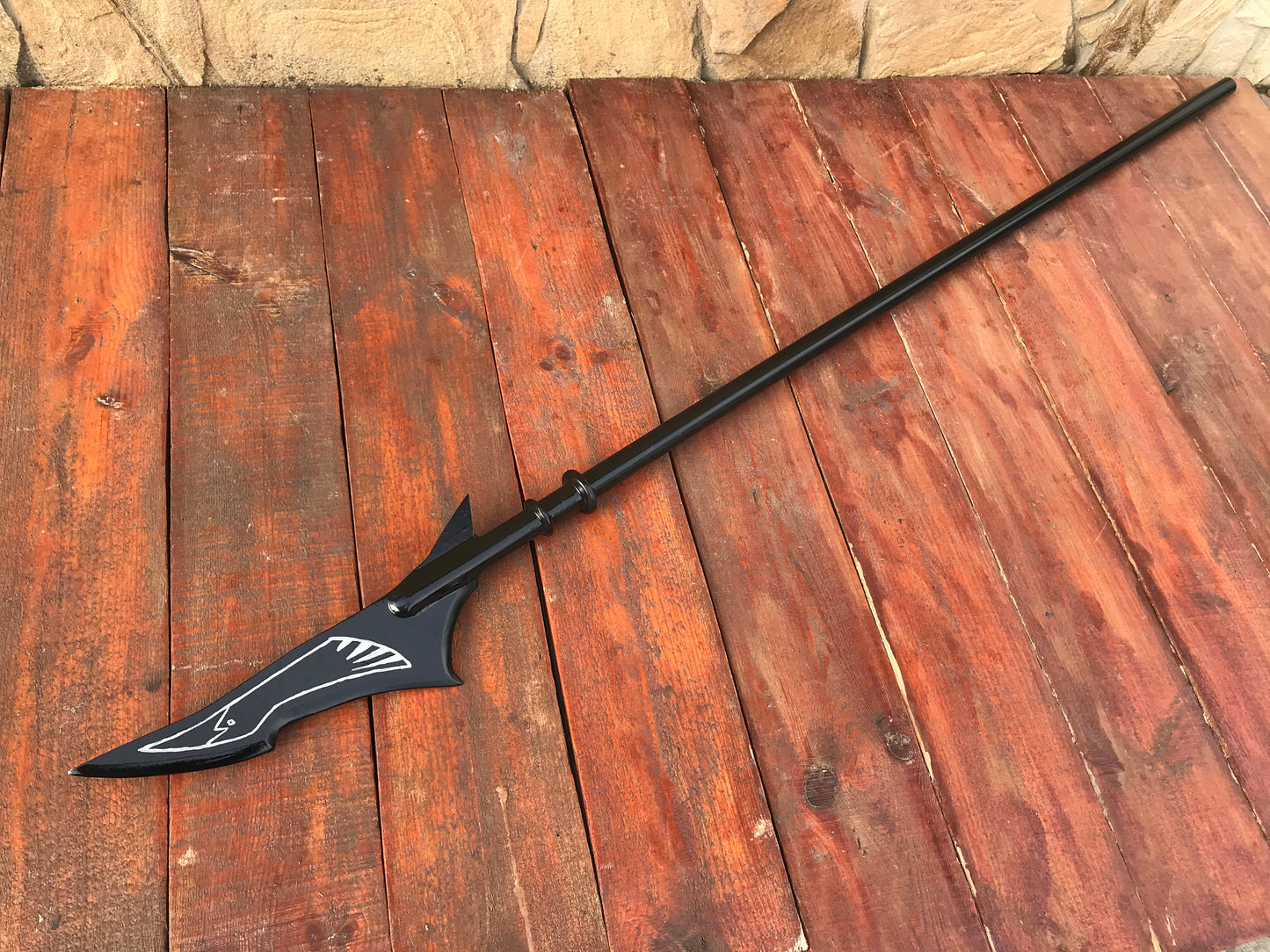 Stave, Mat Cauthon, Wheel of Time, spear, Perrin, WoT, epic, Rand, fantasy, Mat, cosplay, cosplay armor, cosplay weapon, magic, viking spear