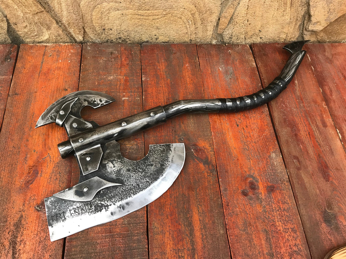 Viking axe, mens gifts, viking armor, runes art, runes amulet, runes decor, runes etched, runes gift for boyfriend, anniversary, holiday,dad