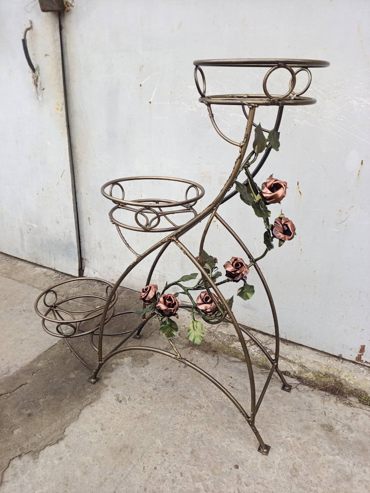 Plant holder, her birthday gift, floor planter, gift for mother, floor plant pot, gift for mom, floor plant stand, plant stand,gift for wife