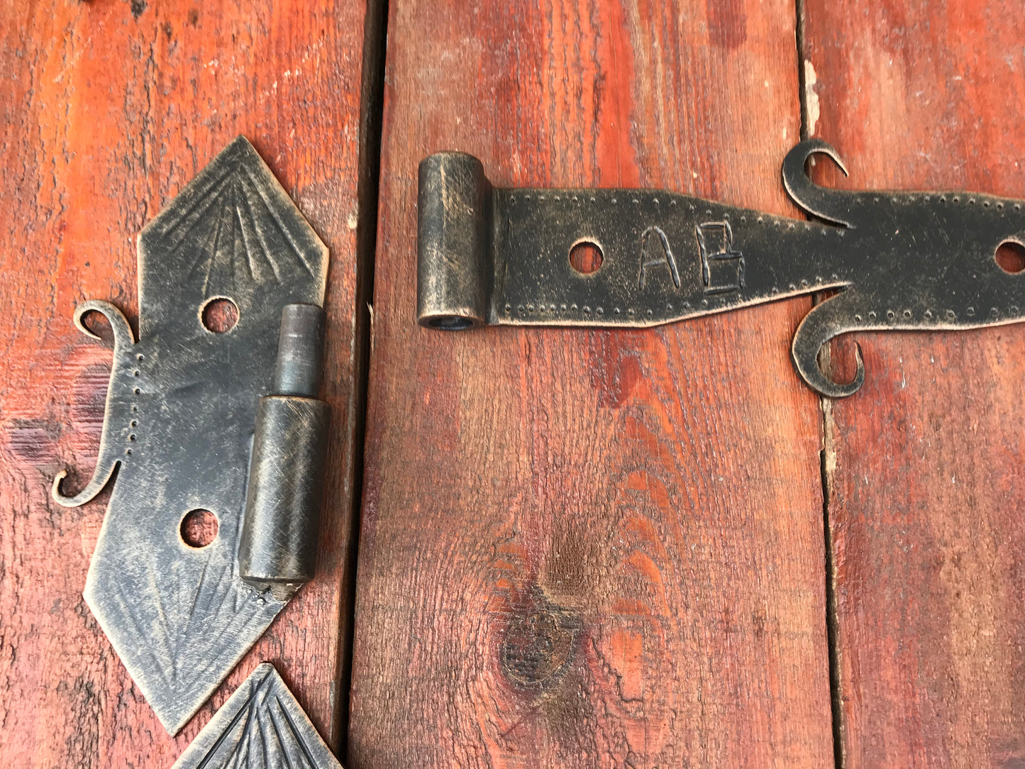 Door hardware, door accessories, door handle, door knocker, hinges, metal grate, door pull, blacksmith hardware, knob, entrance door pull