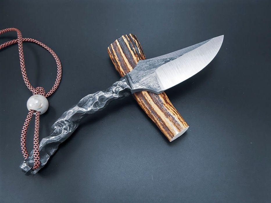 Viking knife, hand forged knife, steel knife, knife gift, knife, tools, instruments, iron gift, BBQ knife, dad gift,wedding gift, viking axe