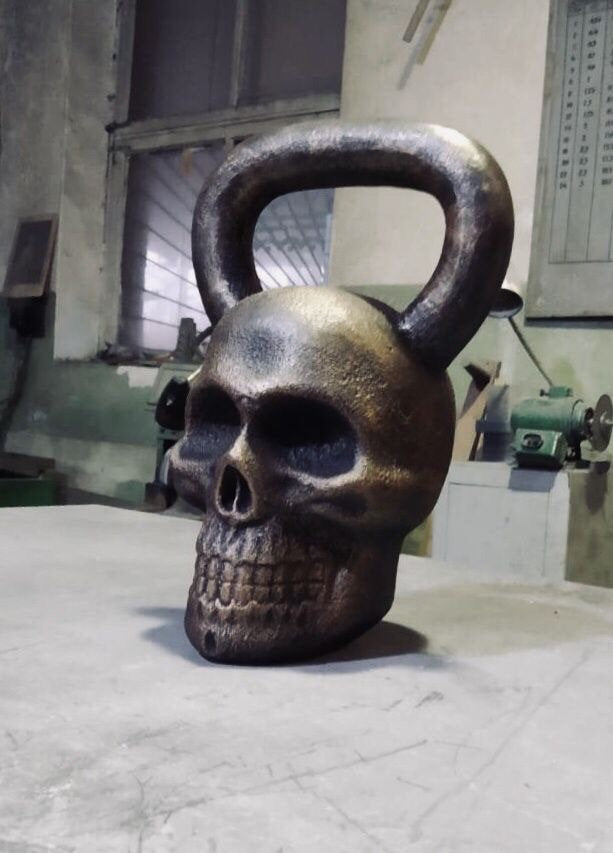 Kettlebell 20 kg / 44 lbs, kettle bell, sports art, powerlifting gift, barbell, dumbbell, fitness gift, body builder, crossfit gift,bar bell