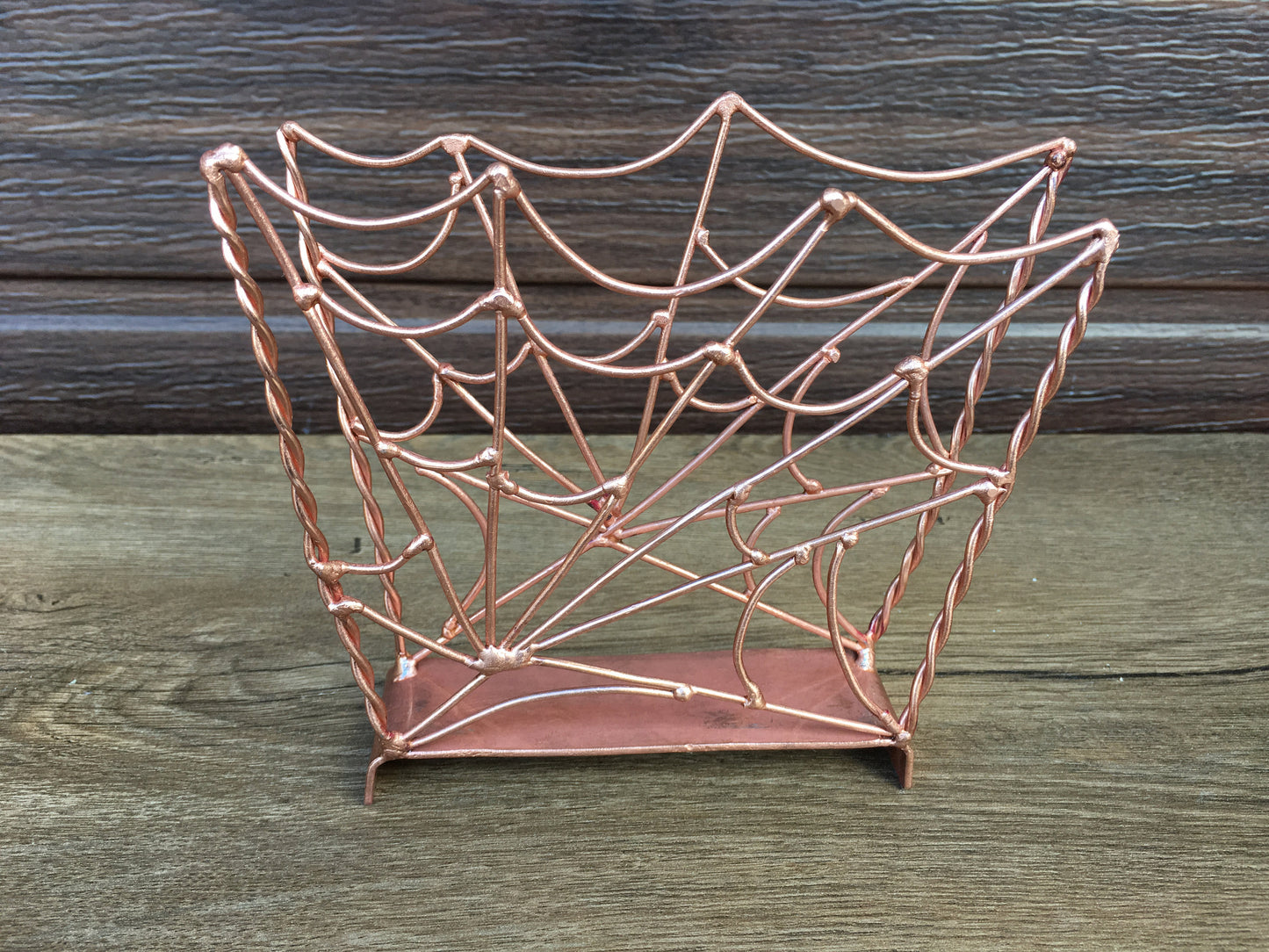 Napkin holder, copper gifts, 7 year gifts, copper napkin holder, 7th anniversary gift, copper anniversary, kitchen utensils, napkin stand