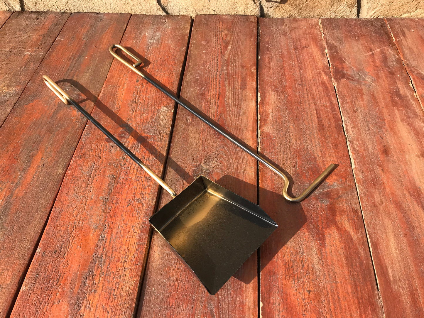 Fire shovel, fireplace shovel, ash shovel, wrought iron shovel, fireplace tool, fire poker, hand forged shovel, fire accessories, iron gifts