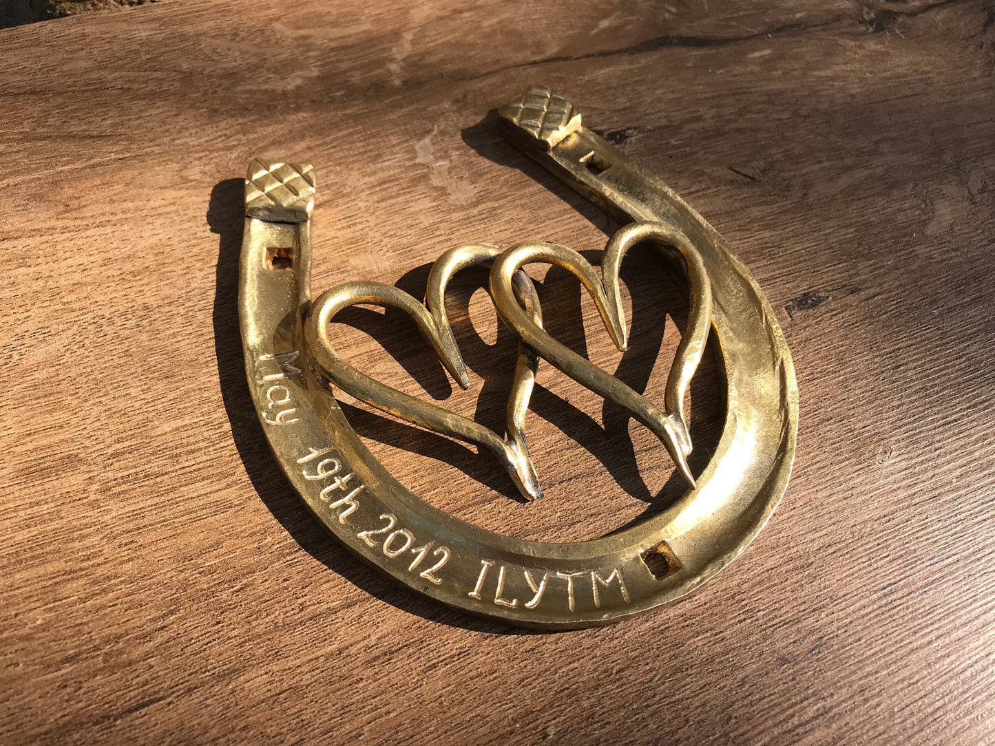 Bronze anniversary gift, bronze gifts, 8 year gifts, 8th anniversary gift, bronze horseshoe, anniversary gift,bronze gift idea,bronze hearts