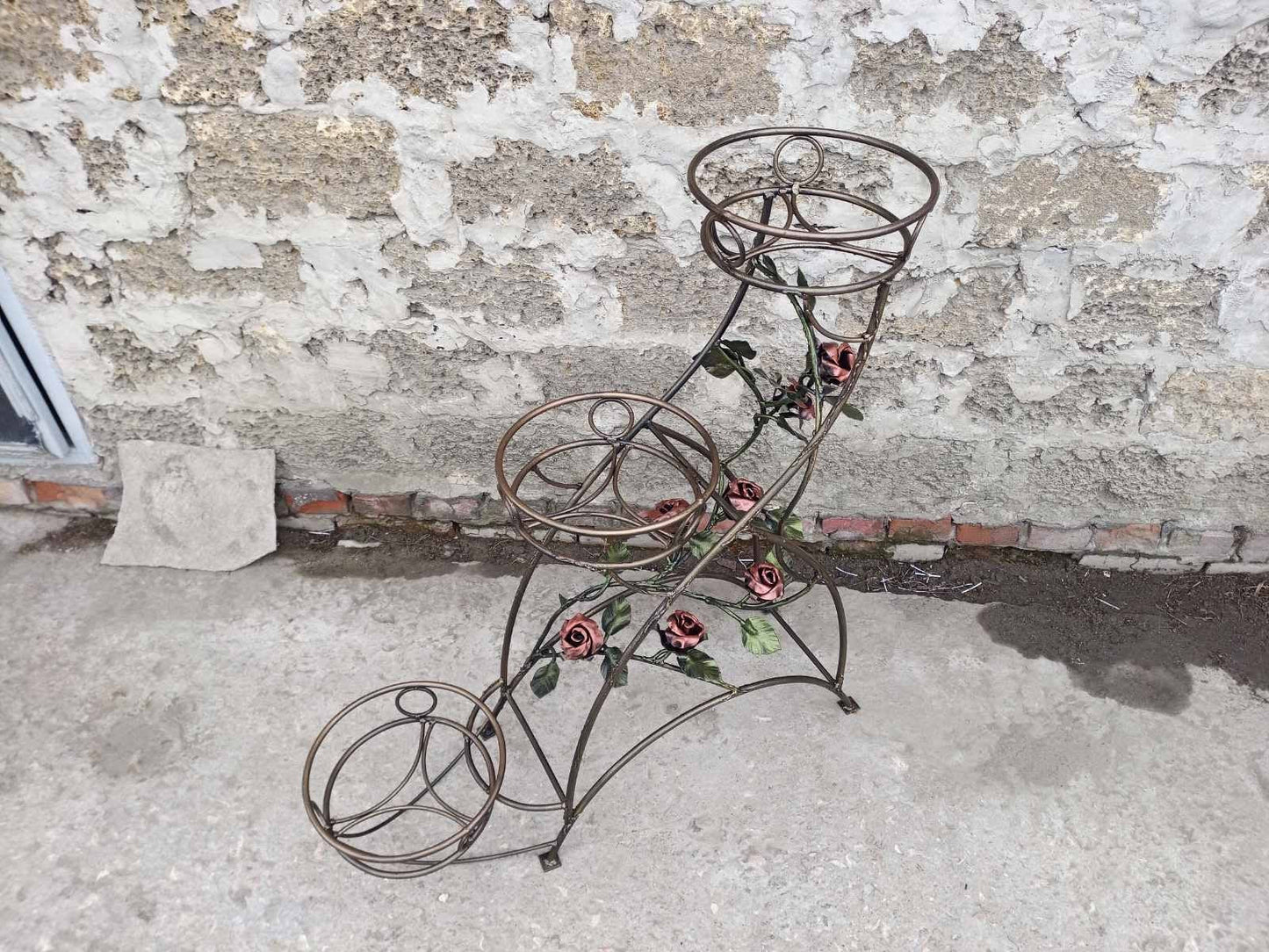 Plant holder, her birthday gift, floor planter, gift for mother, floor plant pot, gift for mom, floor plant stand, plant stand,gift for wife