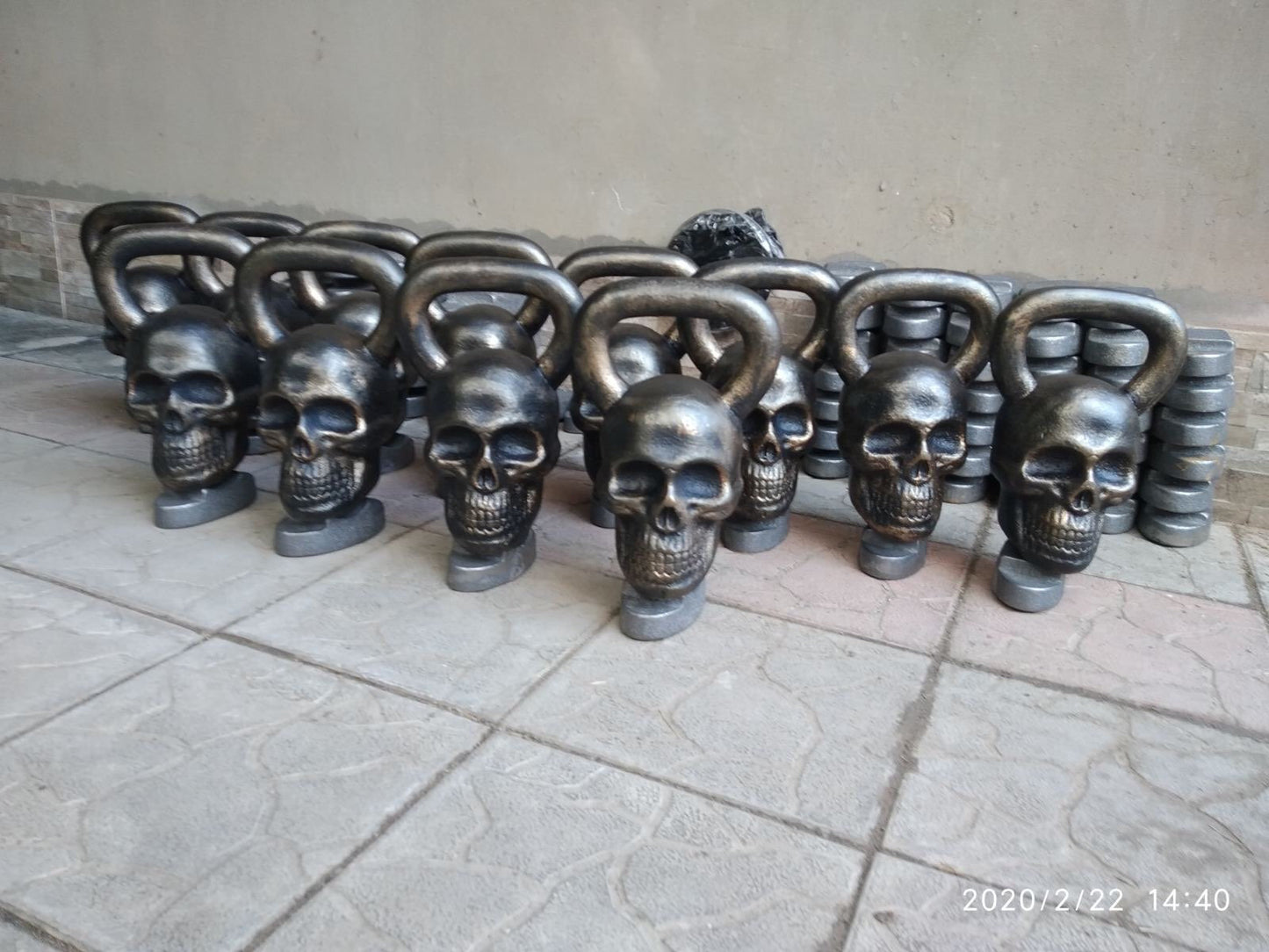 Kettlebell 20 kg / 44 lbs, kettle bell, sports art, powerlifting gift, barbell, dumbbell, fitness gift, body builder, crossfit gift,bar bell