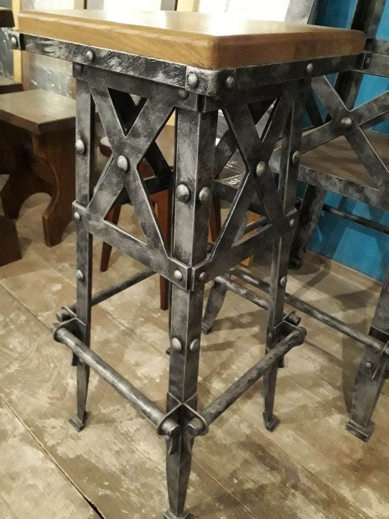 Bar furniture set, loft furniture, bar furniture, chair, table, stool, bar decor, restaurant decor, restaurant furniture, steampunk, loft