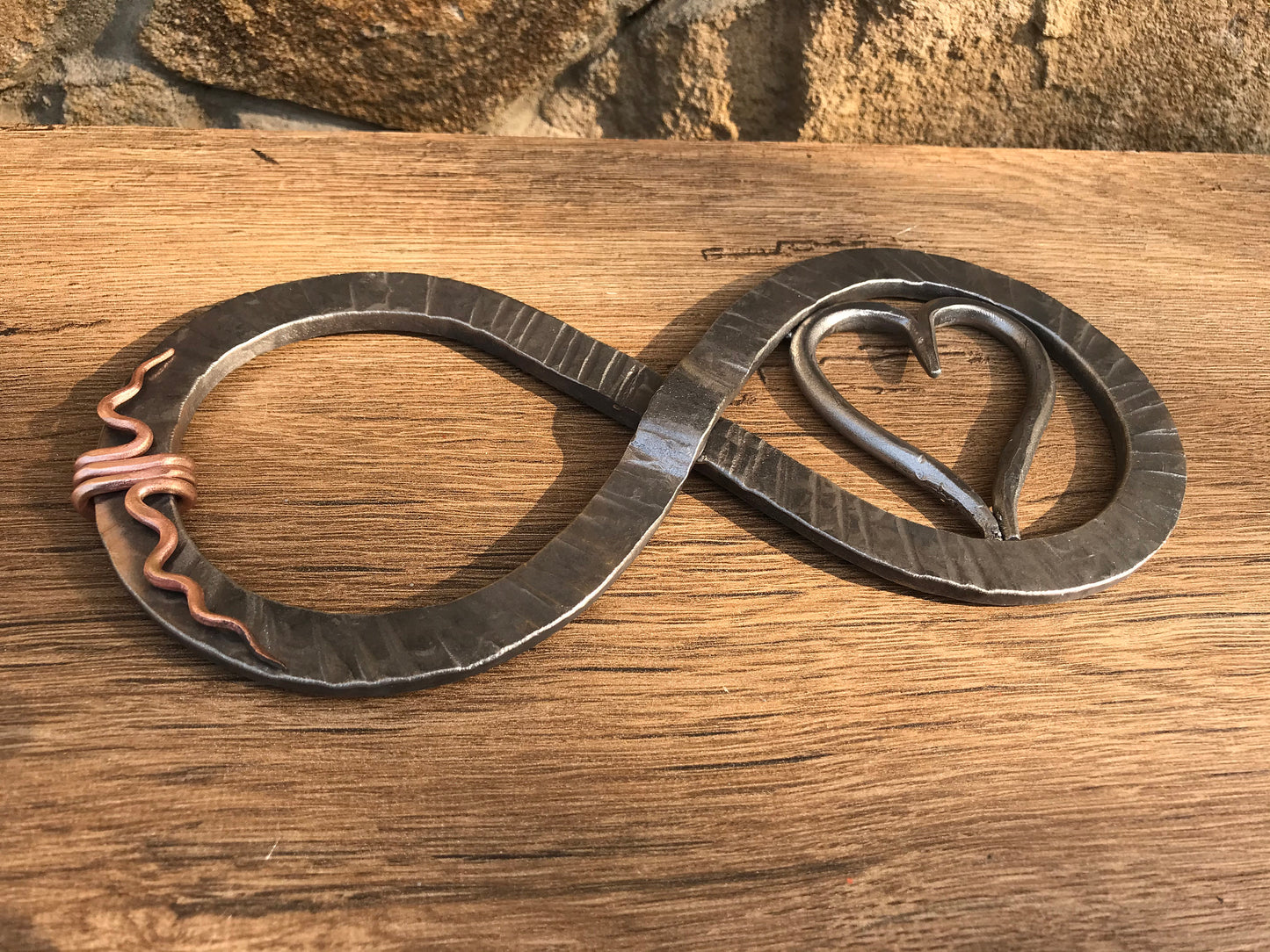11th anniversary gift, steel anniversary gift, steel anniversary, eleventh anniversary, steel infinity, steel gift idea, steel infinity sign