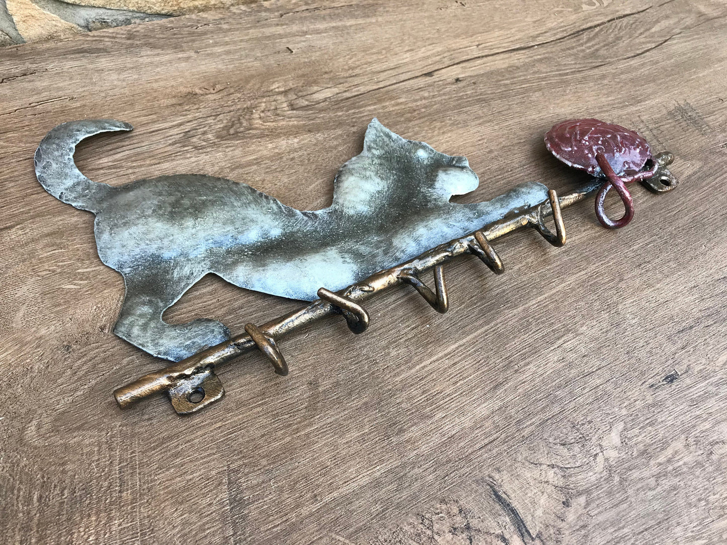 Hook, cat, pet lover gift, cat lover gift, wall hook, cat decor, iron gift, gift for kid, gift for grandma, gift for children,birthday gift