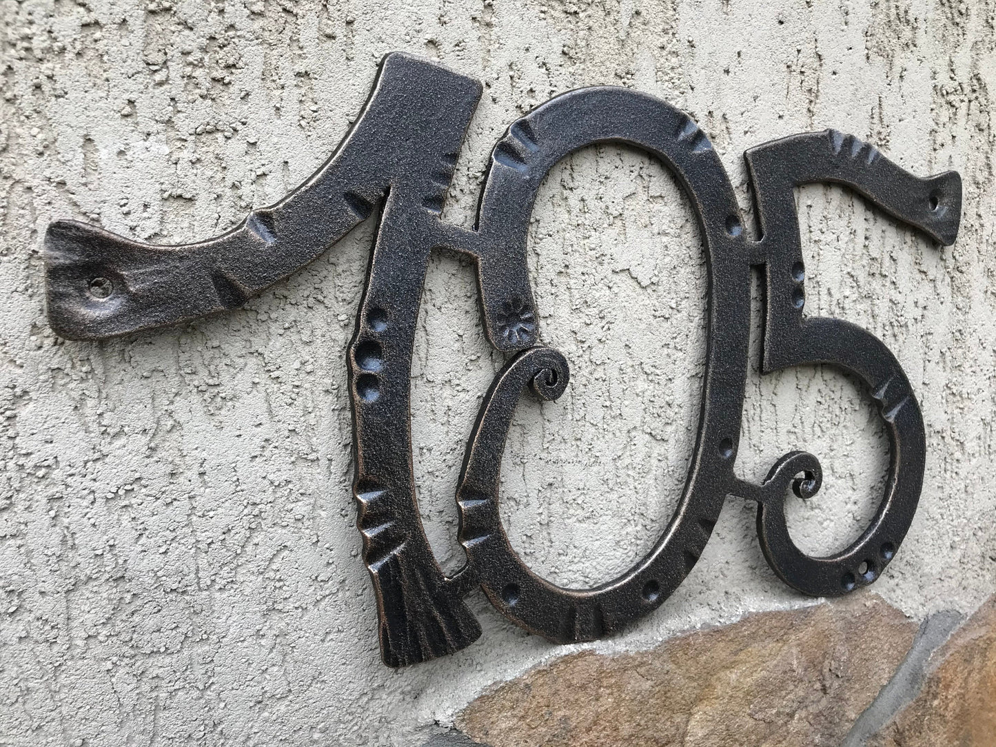 House number plaque, house number sign, metal number, house plate, Christmas gift, iron gift, steel gift, birthday gift, house number, sign
