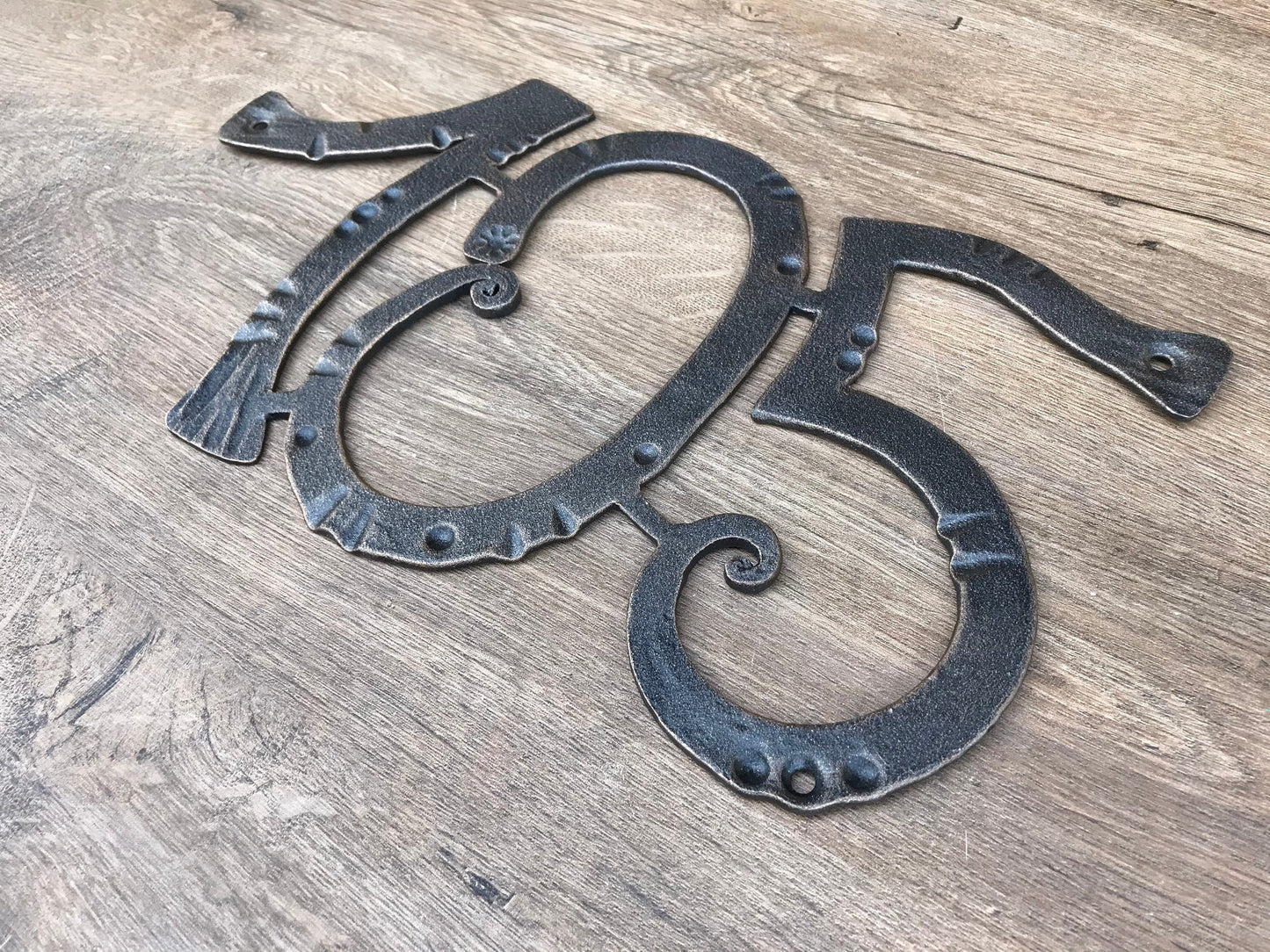 House number plaque, house number sign, metal number, house plate, Christmas gift, iron gift, steel gift, birthday gift, house number, sign