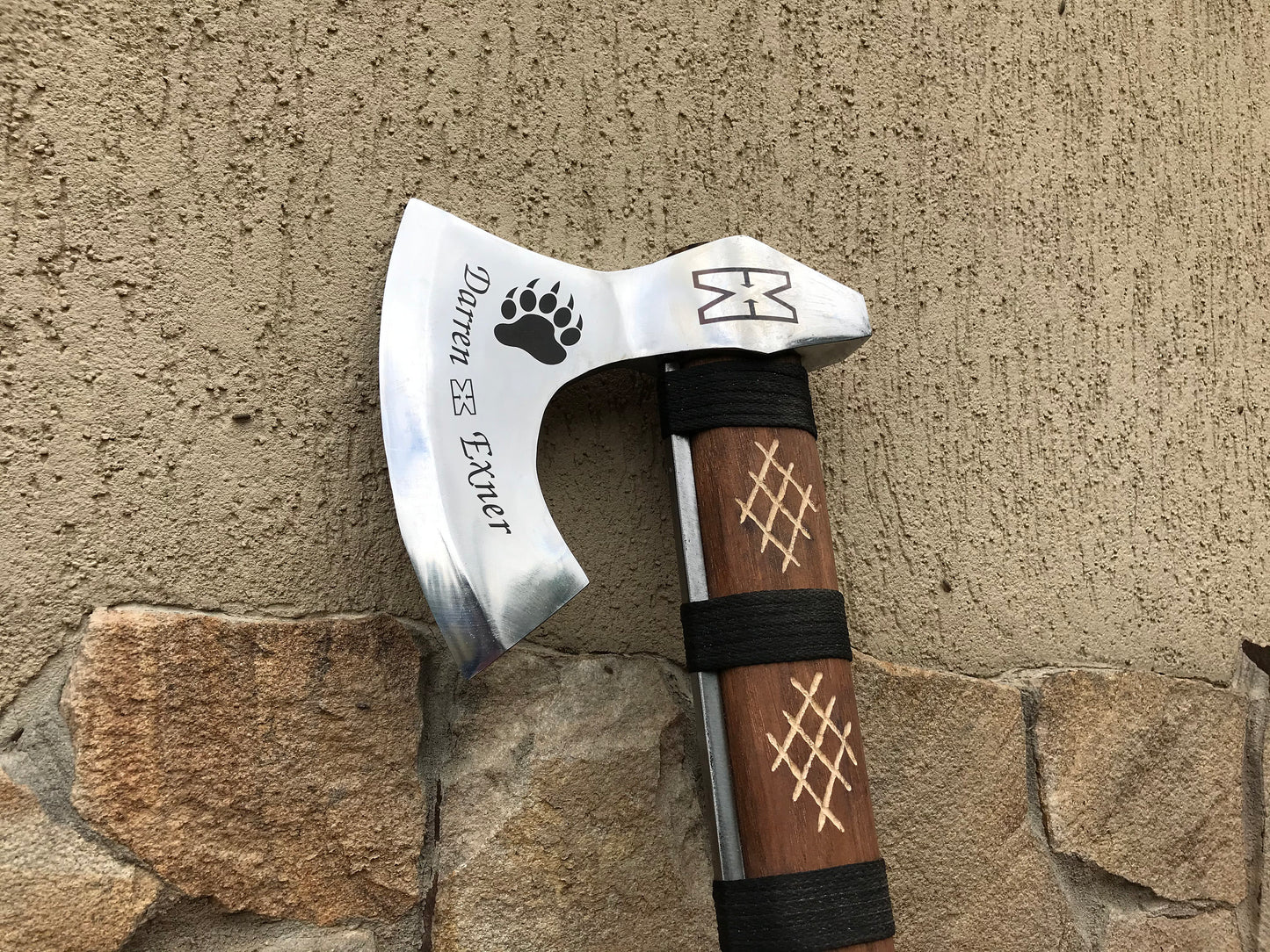 Personalized axe, beard axe, viking axe, gift for men, birthday gift, personalized gift, wedding gift, gift for groom, Christmas gift, axe