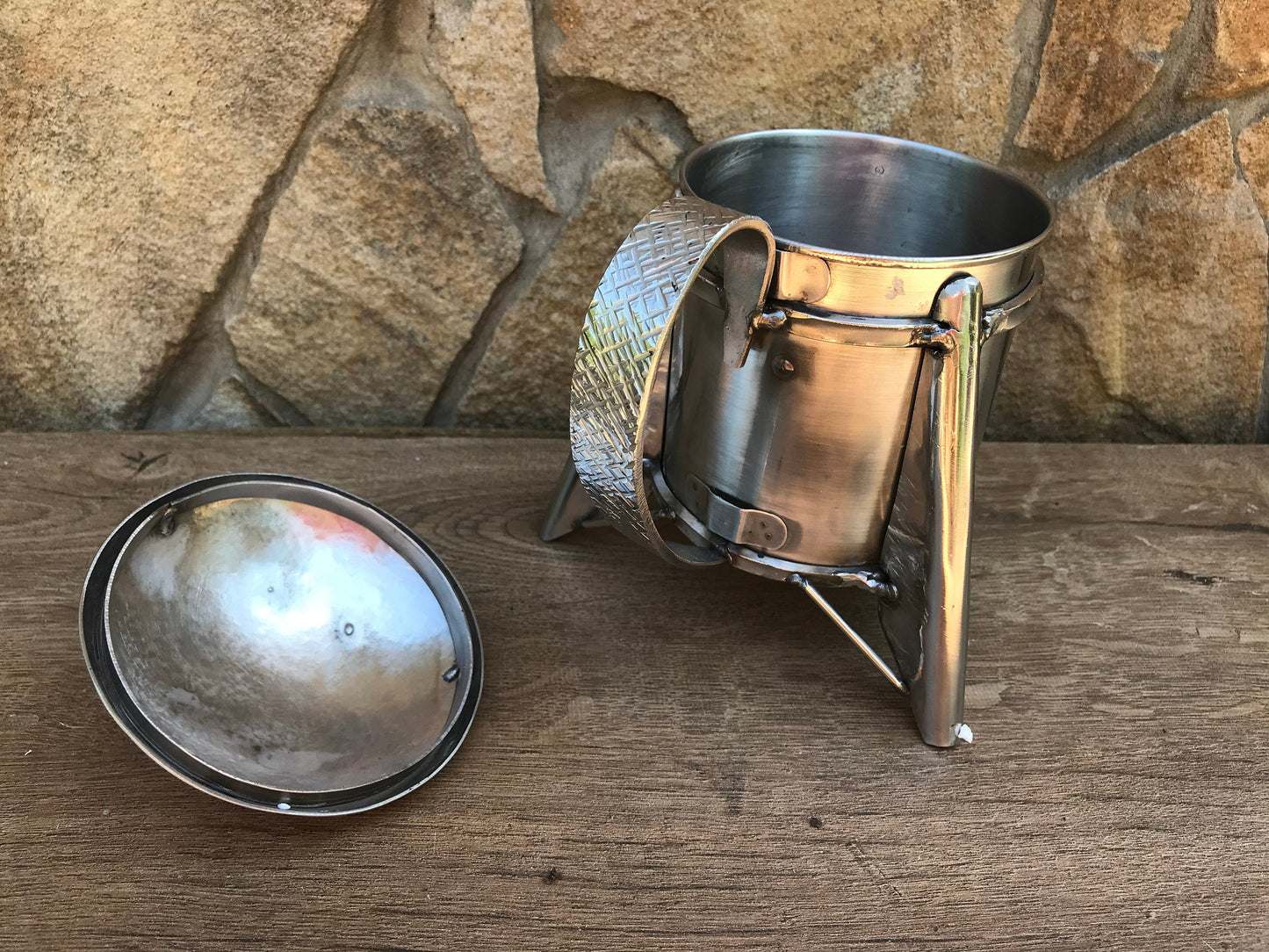 Cup, coffee, mug, tee cup, steel gift, SpaceX, Starhopper, beer stein, 11th anniversary, 11 year anniversary, steel anniversary, drinkware