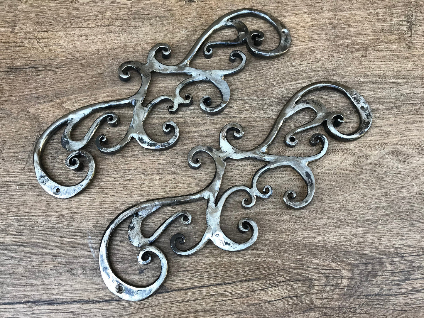 Hinges, door handle, false hinges, birthday gift, 6th anniversary, Christmas, wedding, steel gift, hubby, wifey, vintage, antique, art deco