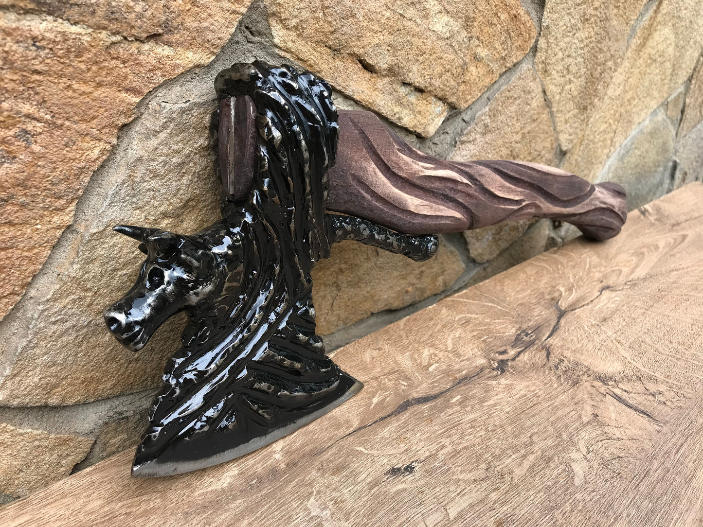 Axe, ox, bull, 11th anniversary, animal, mens gift, wild life, 6th anniversary,groomsman gift,viking axe, hatchet,christmas gift,Fathers day