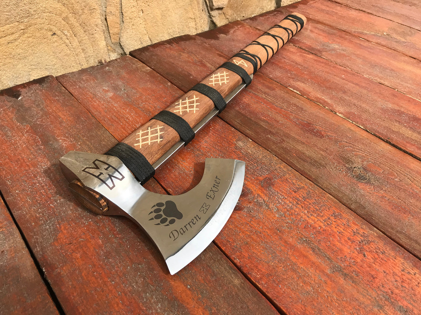 Personalized axe, beard axe, viking axe, gift for men, birthday gift, personalized gift, wedding gift, gift for groom, Christmas gift, axe