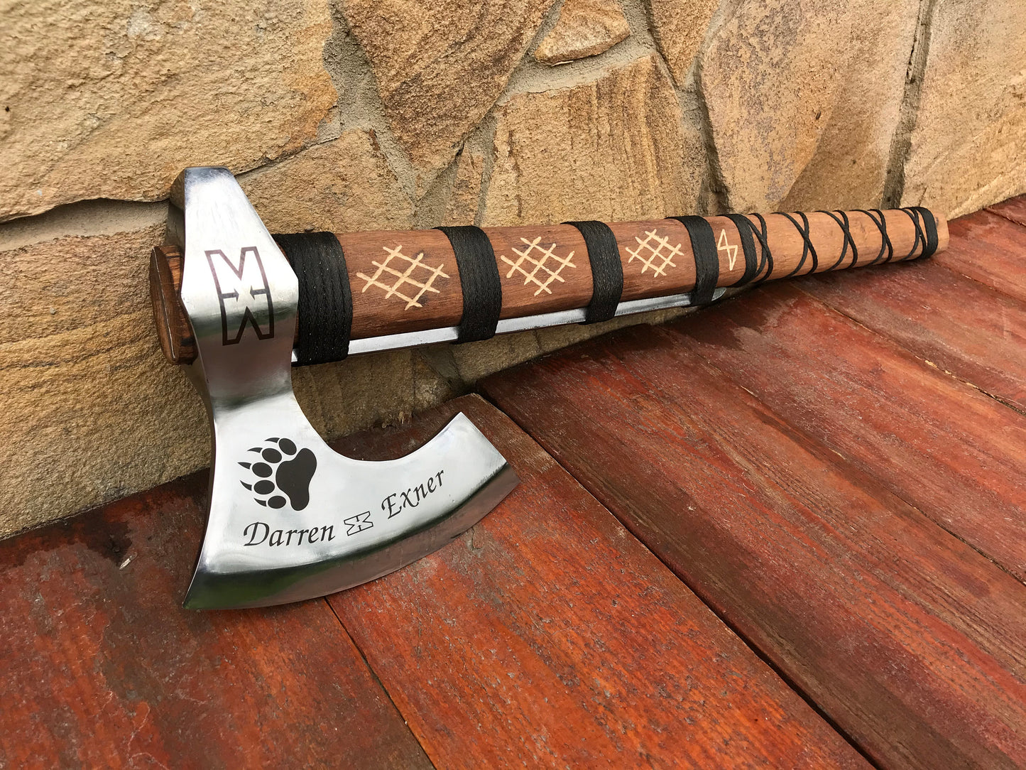 Personalized axe, beard axe, viking axe, gift for men, birthday gift, personalized gift, wedding gift, gift for groom, Christmas gift, axe