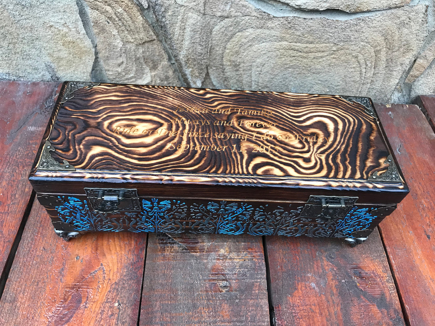 Steel gift, steel anniversary gift, 11th anniversary, wooden anniversary, 5th anniversary, wedding anniversary, steel rose, gift box, rose