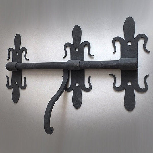 Hand forged latch, gate hardware, hinge, metal artwork, hardware, garden gift, birthday,wedding,gift for man,anniversary gift,rustic wedding