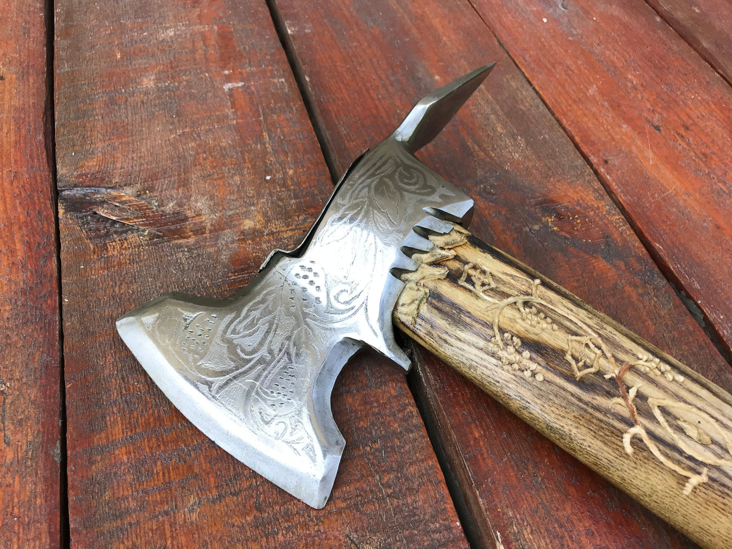 Viking axe, viking hatchet, tomahawk, mens gifts, medieval axe, viking axe warrior, birthday gift for man, rustic pagan hatchet, viking