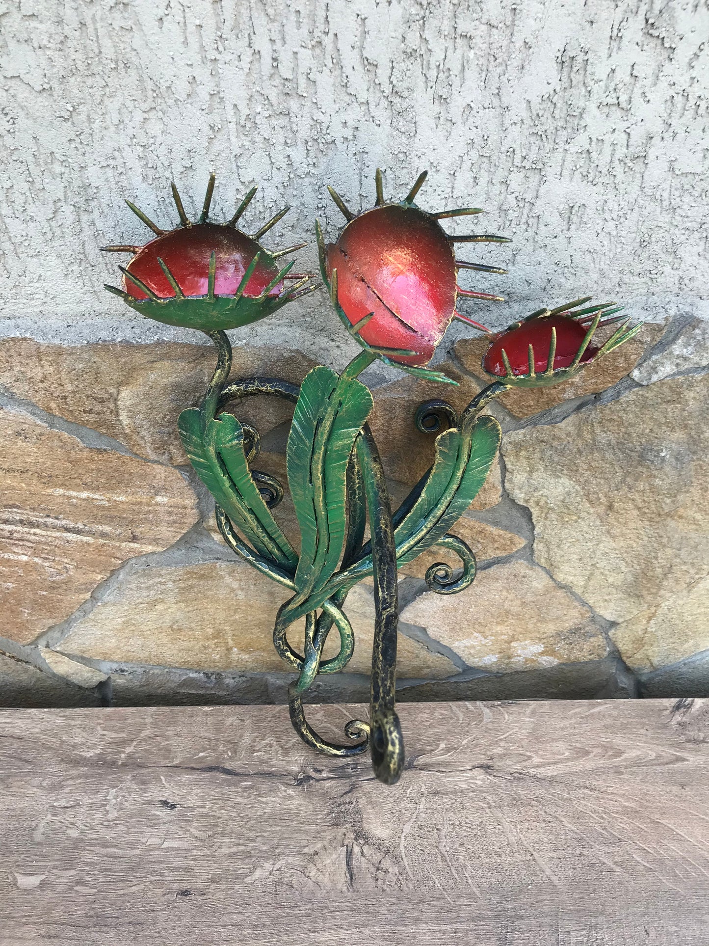 Basket bracket, hanging flower basket, bird feeder, lantern bracket, hook bracket, planter hook, yard art,iron gift,birthday gift,plant hook