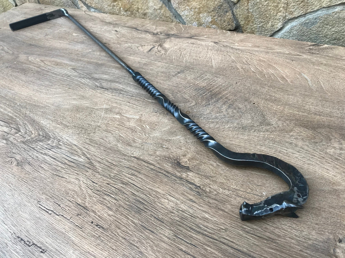 Fire poker, mens gift, horse, manly gift,  fireplace, fireside, horse lover gift, fire accessories, anniversary gift, fireplace tool, hearth