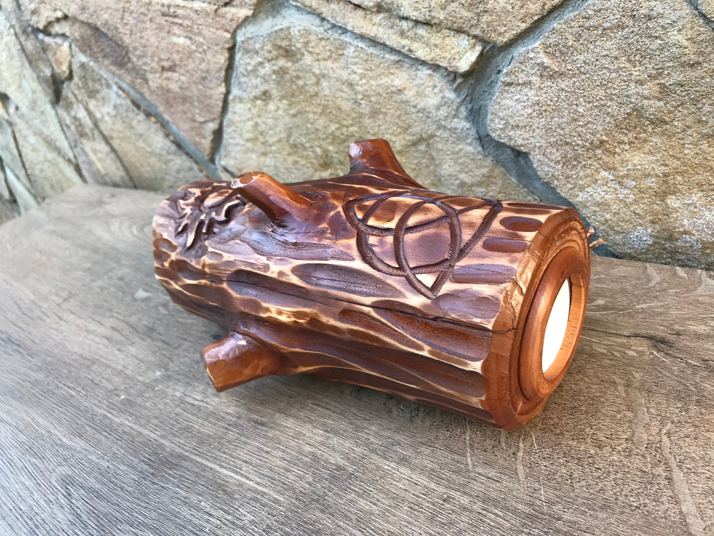 Wooden sconce, wooden gift, wall sconce, wooden lamp, cabin sconce, log lamp,cabin lamp,natural lamp,wood light,wood lamp,wooden anniversary