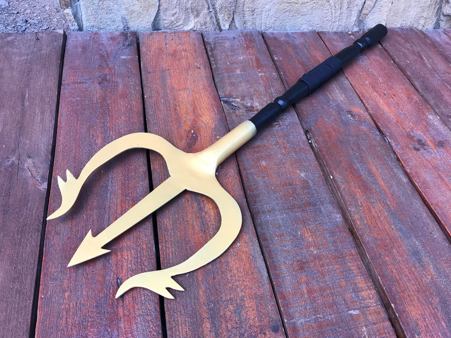 Engraved trident, custom trident, Neptune trident, trident, Poseidon, cosplay trident, axe, cosplay, trident decor, nautical gift, aquaman