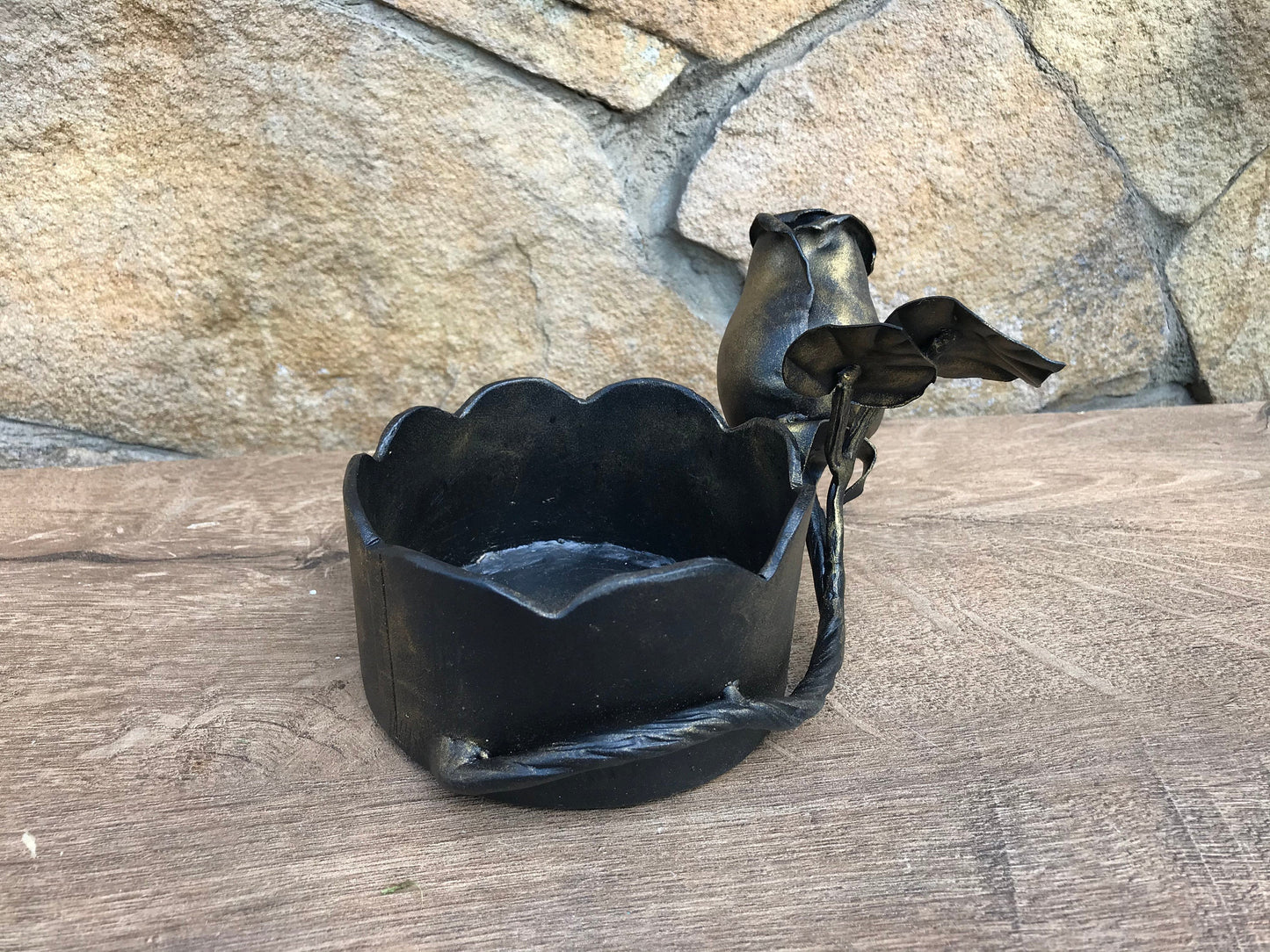 Ashtray, ash tray, iron gift for her, 6th anniversary gift, 6 year anniversary, smoker, cigarettes, cigar holder, cigar case, cigar tray