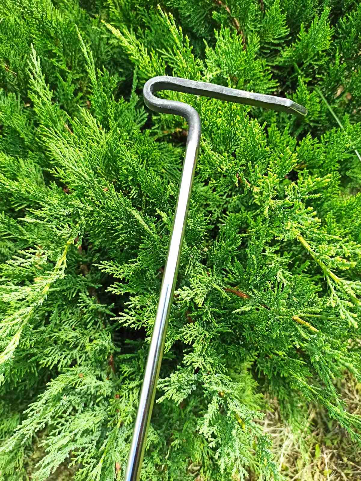 Fire poker, stainless steel, steel anniversary, fireplace poker, BBQ, camping, wedding, Christmas, birthday, fireplace, mens gift,graduation