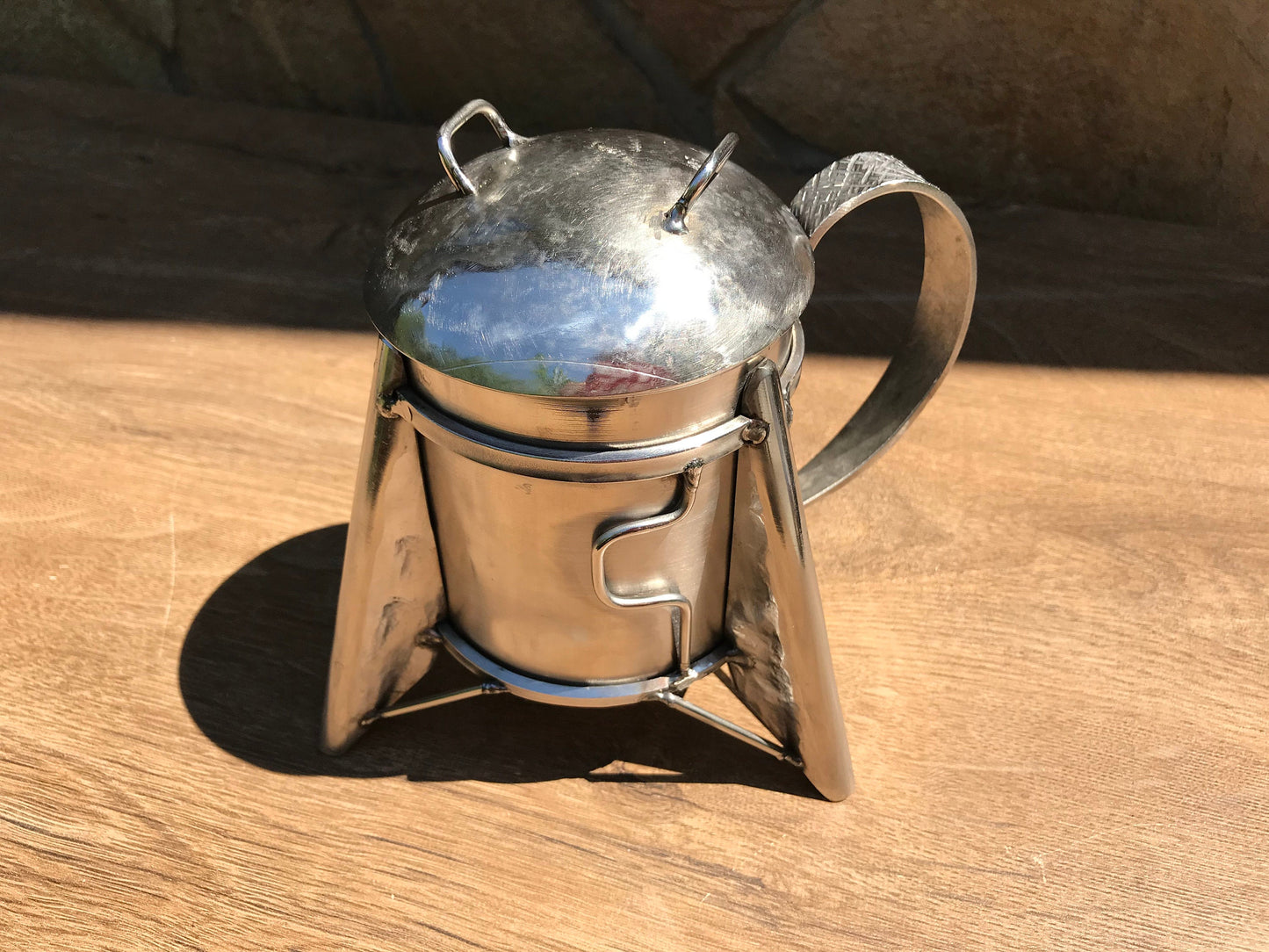 Cup, coffee, mug, tee cup, steel gift, SpaceX, Starhopper, beer stein, 11th anniversary, 11 year anniversary, steel anniversary, drinkware