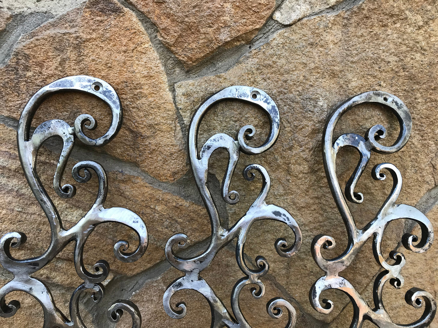 Hinges, door handle, false hinges, birthday gift, 6th anniversary, Christmas, wedding, steel gift, hubby, wifey, vintage, antique, art deco
