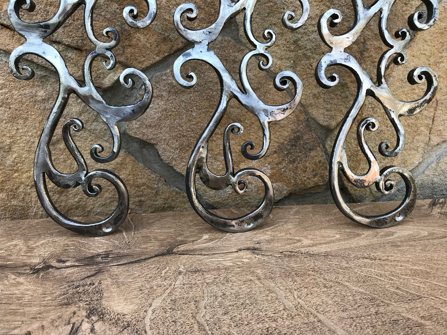 Hinges, door handle, false hinges, birthday gift, 6th anniversary, Christmas, wedding, steel gift, hubby, wifey, vintage, antique, art deco