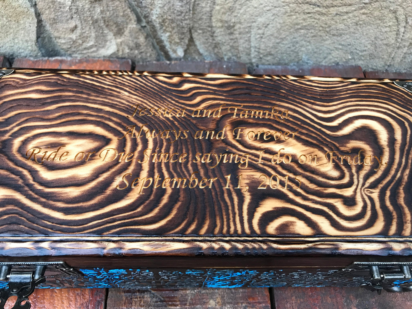 Steel gift, steel anniversary gift, 11th anniversary, wooden anniversary, 5th anniversary, wedding anniversary, steel rose, gift box, rose