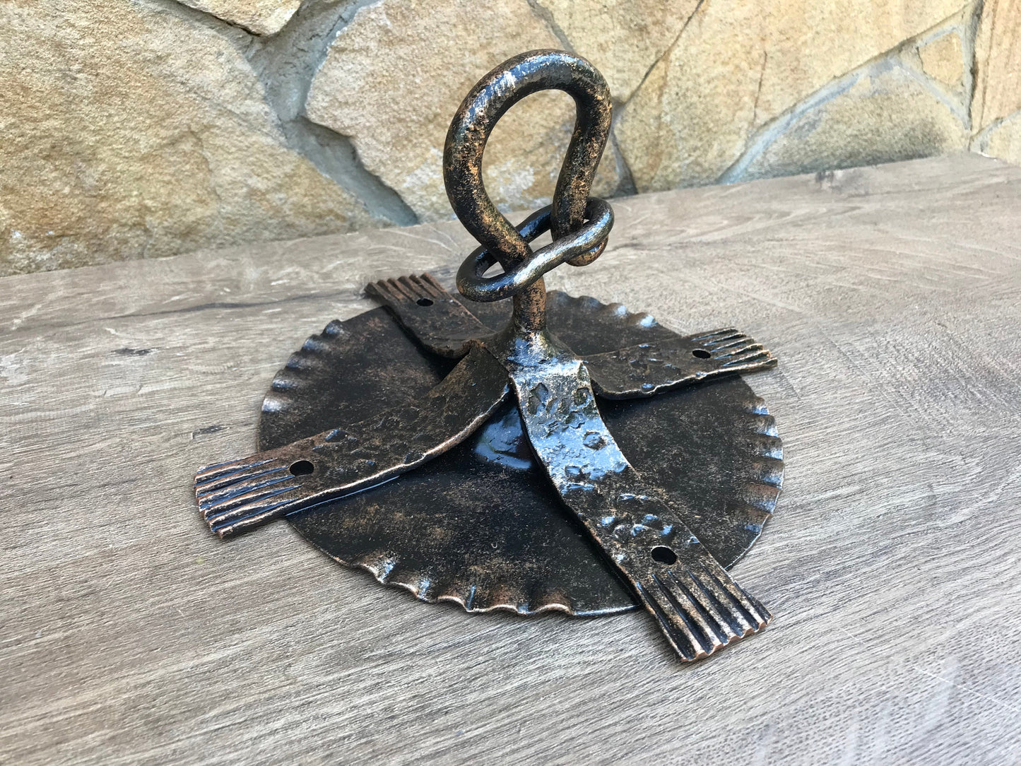 Medieval hook, ceiling hook, hook, chain, hardware, ceiling hanger, hook decor, ceiling hooks for lamp,ceiling hook hand forged,planter hook